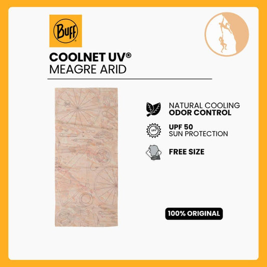 Buff CoolNet UV® Neckwear Meagre Arid
