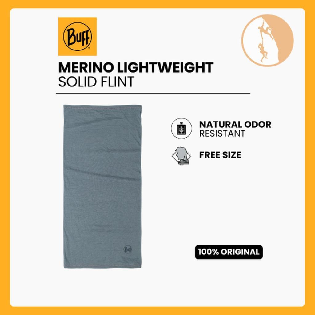 Buff Merino Lightweight Solid Flint