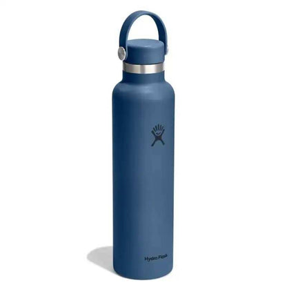 Botol Minum/Tumbler Ringan - Hydro Flask Standard Mouth Flex Cap 24oz/710ml (Harbor Blue)