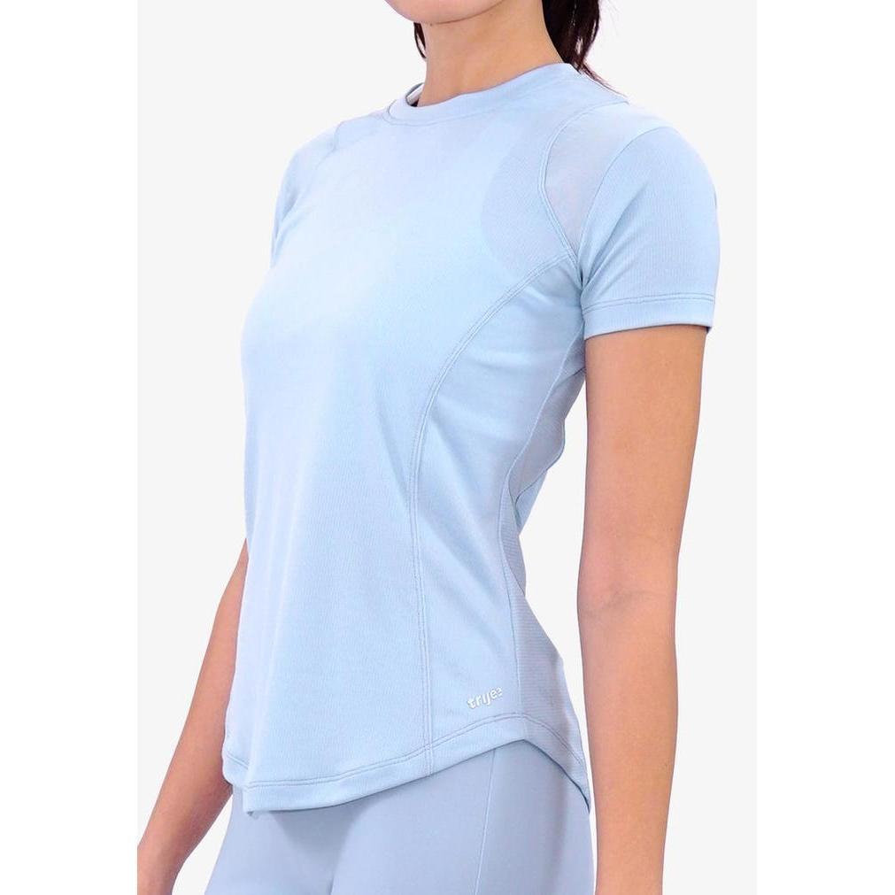 Trijee ES Top Mesh Women Short Sleeve / Lengan Pendek - Jersey Quick Dry Fit Wanita