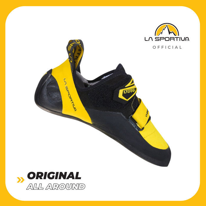 La Sportiva Katana - Yellow/Black - Climbing Shoes - Sepatu Panjat