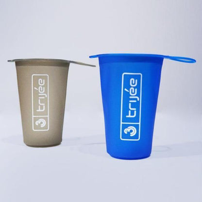Trijee Soft Sport Cup - Gelas Silicon Untuk Olahraga/Camping/Hiking/Outdoor