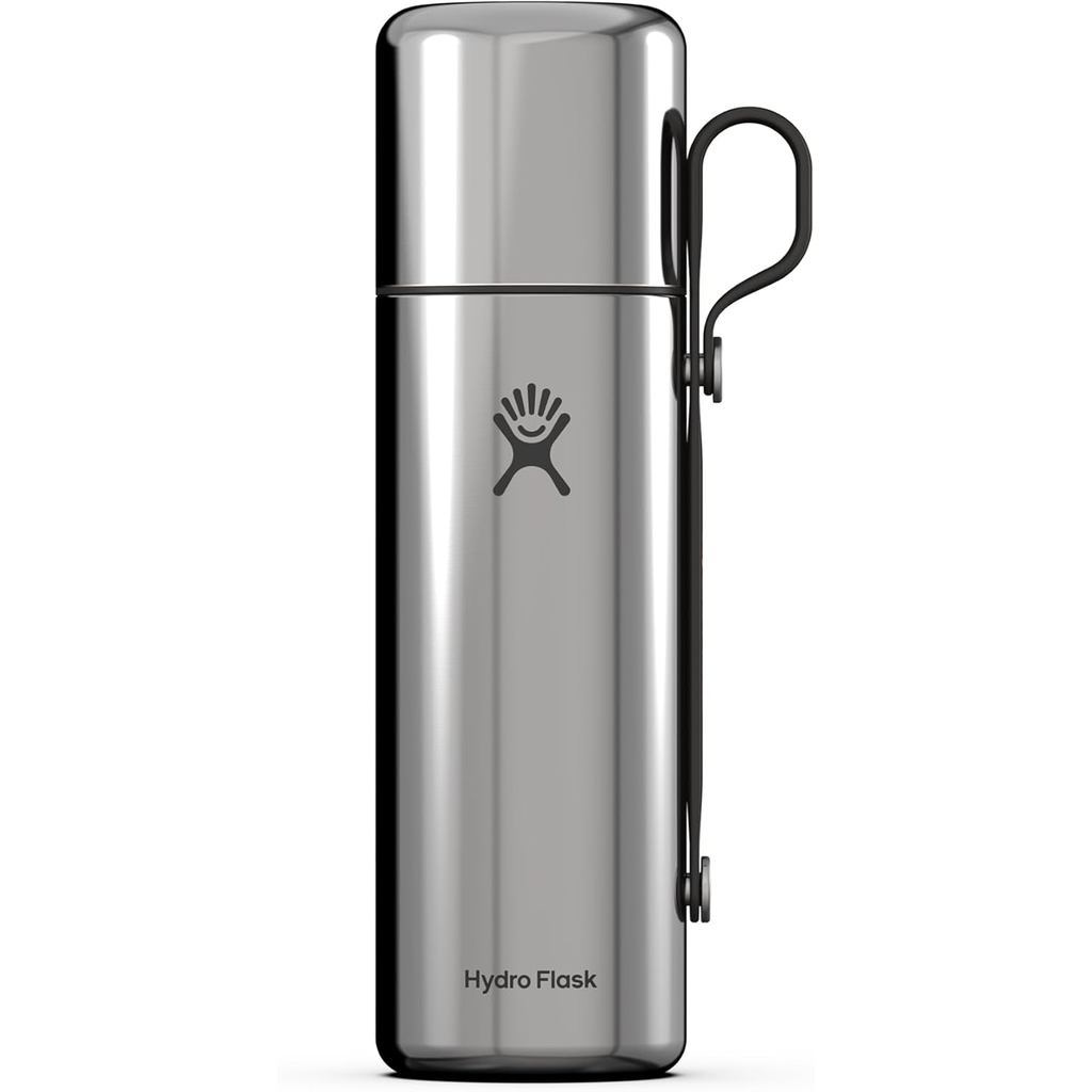 Botol Minum/Tumbler/Termos - Hydro Flask Hot Flask and Cup 28oz/828ml (Stainless)