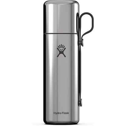 Botol Minum/Tumbler/Termos - Hydro Flask Hot Flask and Cup 28oz/828ml (Stainless)
