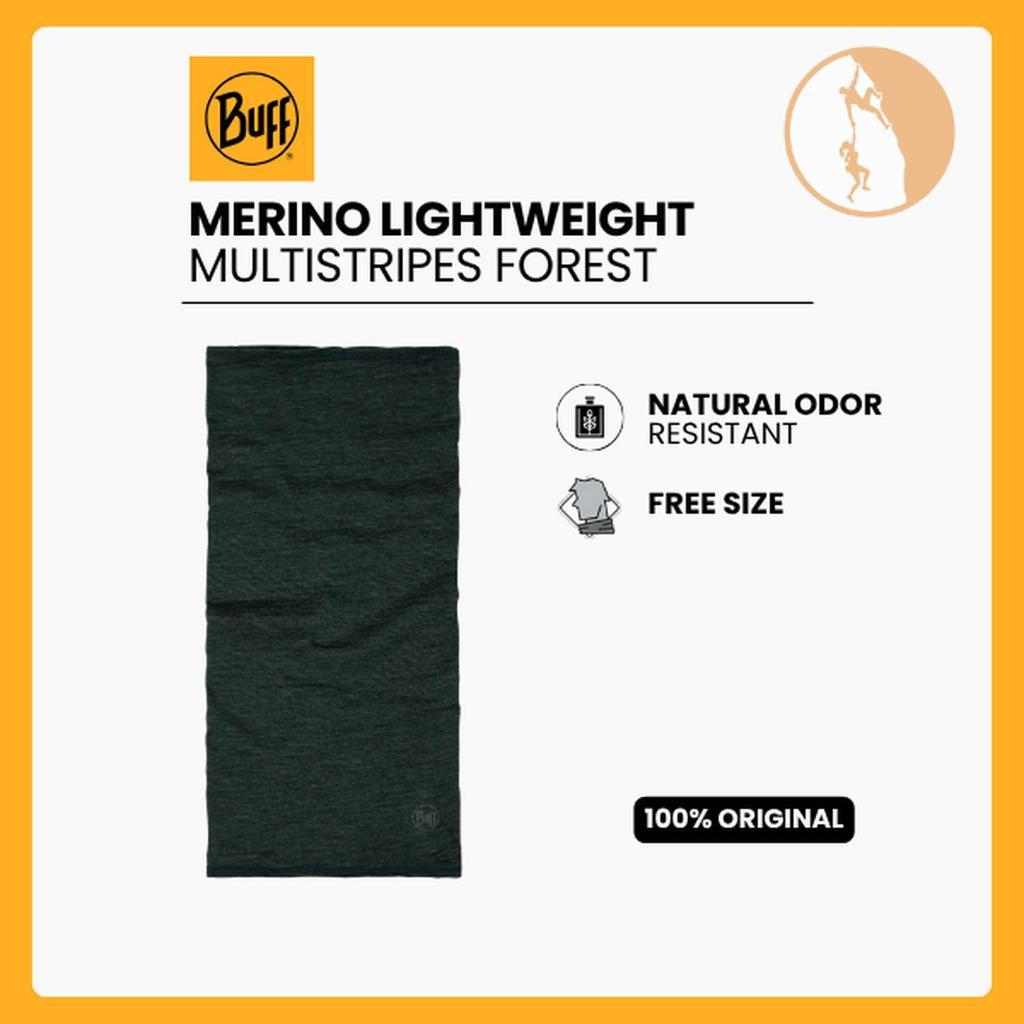 Buff Merino Lightweight Multistripes Forest