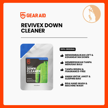 Pembersih Jaket Down & Sleeping Bag - Gear Aid Revivex Down Cleaner (10 oz/296ml)