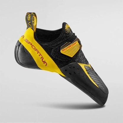 Sepatu Panjat Tebing - La Sportiva Solution Comp (Black/Yellow) - Bouldering/Indoor/Sport Climbing