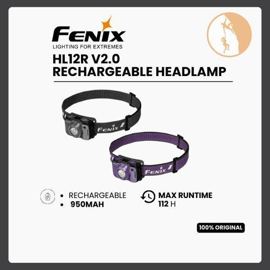 Fenix HL12R V2.0 Rechargeable Headlamp
