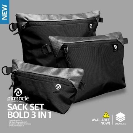 Pinnacle Sack Set Bold 3 in 1  - Travel Organizer