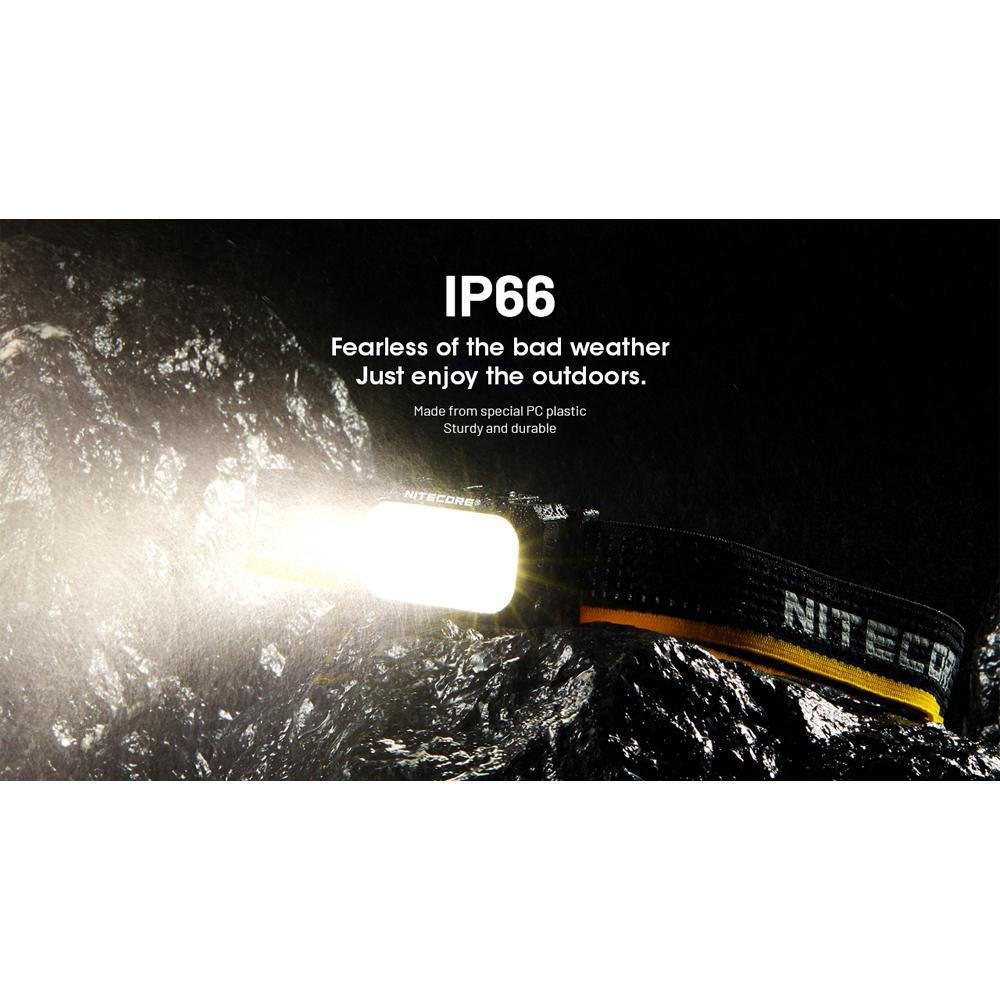 Nitecore Headlamp NU25 MCT 700mAh 400 Lumens - Black