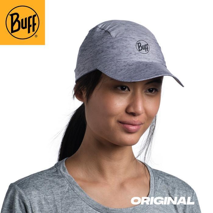 Topi Lari/Hiking - Buff Original Speed Cap HTR Light Grey