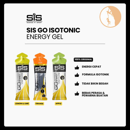 Gel Energy Untuk Olahraga & Outdoor - SIS Go Isotonic Energy Gel (60ml)