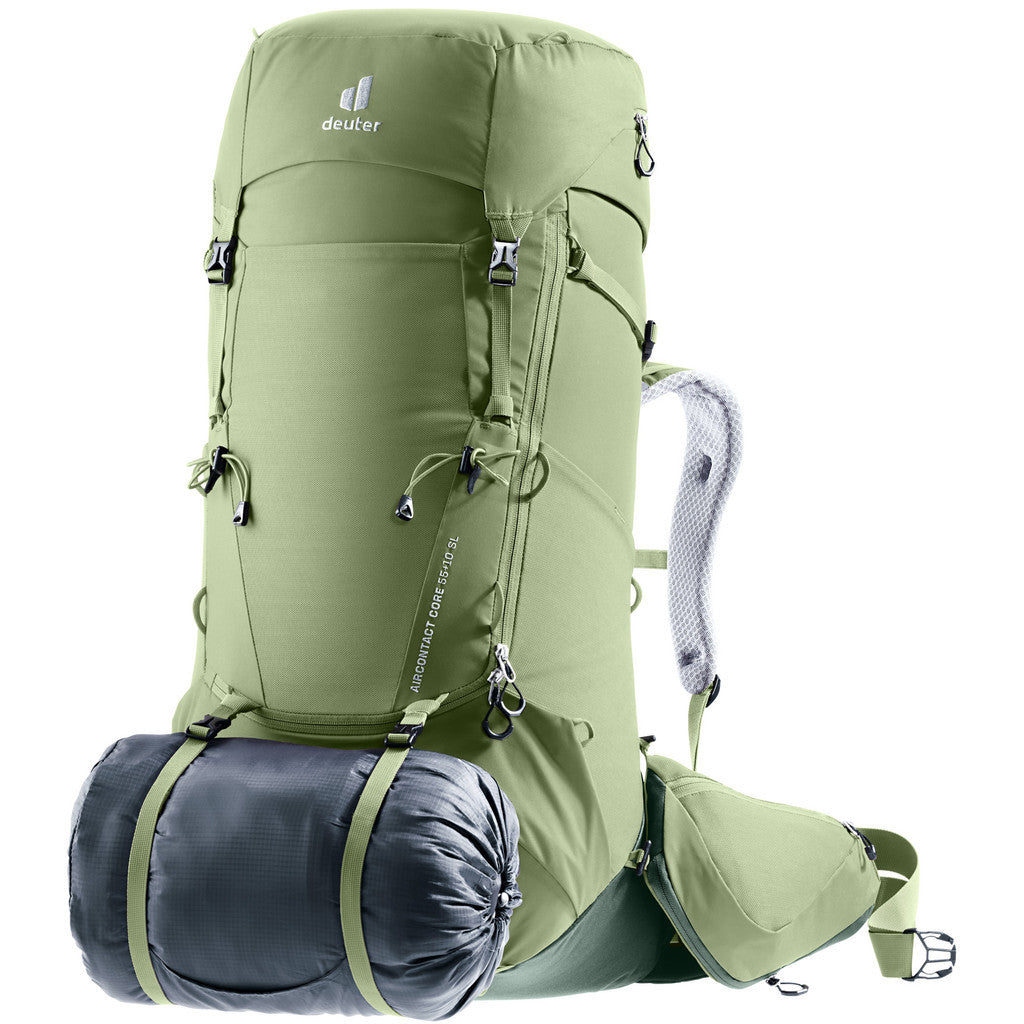 Tas Ransel Gunung Backpack Unisex - Deuter Aircontact Core 55+10 SL