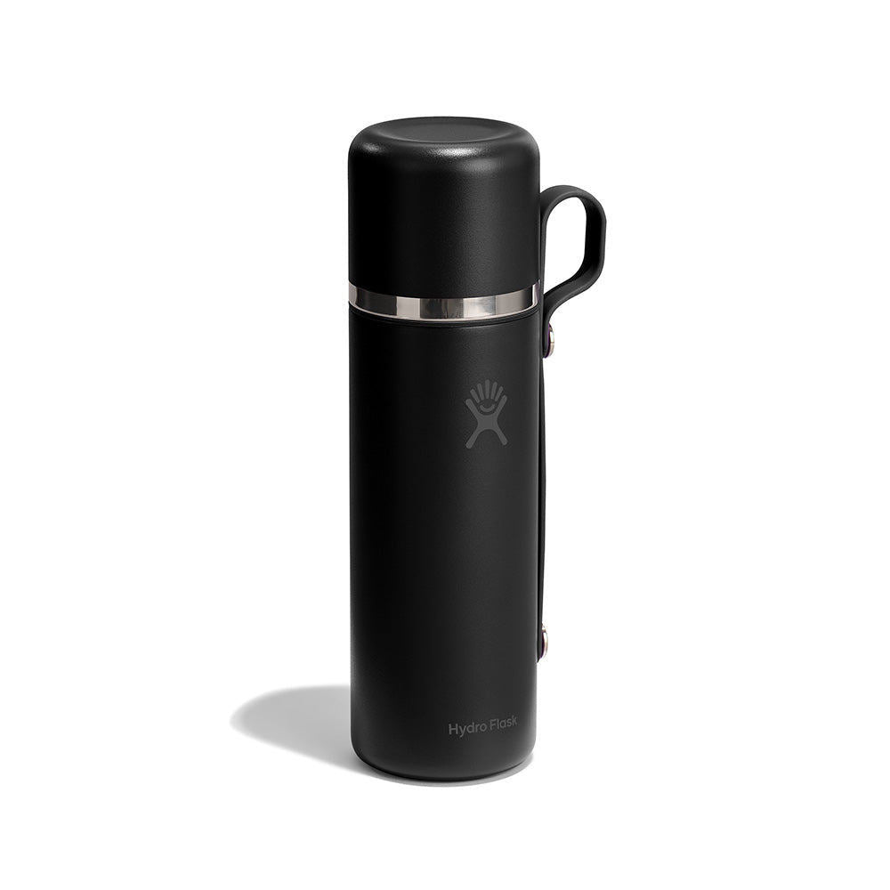 Botol Minum/Tumbler/Termos - Hydro Flask Hot Flask and Cup 28oz/828ml (Black)