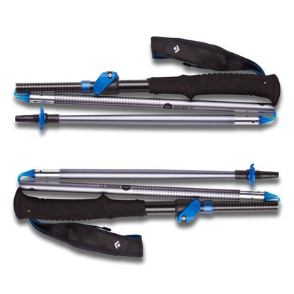 Black Diamond Distance FLZ Pewter (Aluminum) NEW - Running/Trekking Poles