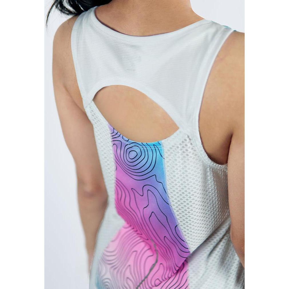 Trijee Melila II / Woman Jersey Sleeveless / Tank Top Olahraga - White Contour
