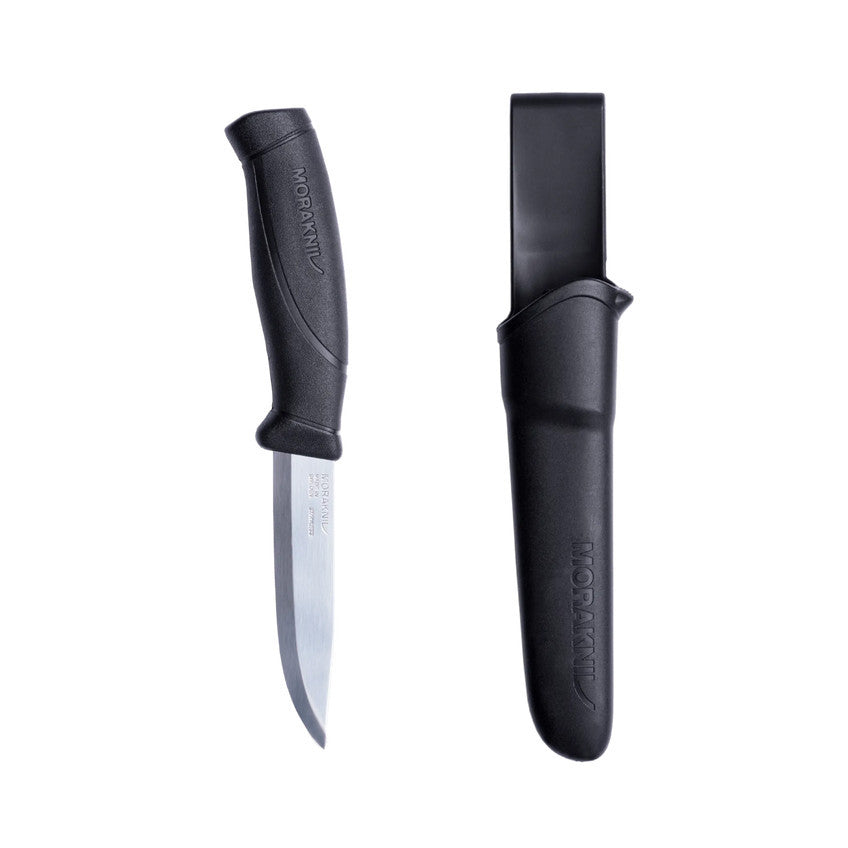 Pisau Stainless Steel/Outdoor/Bushcraft - Morakniv Companion (S)