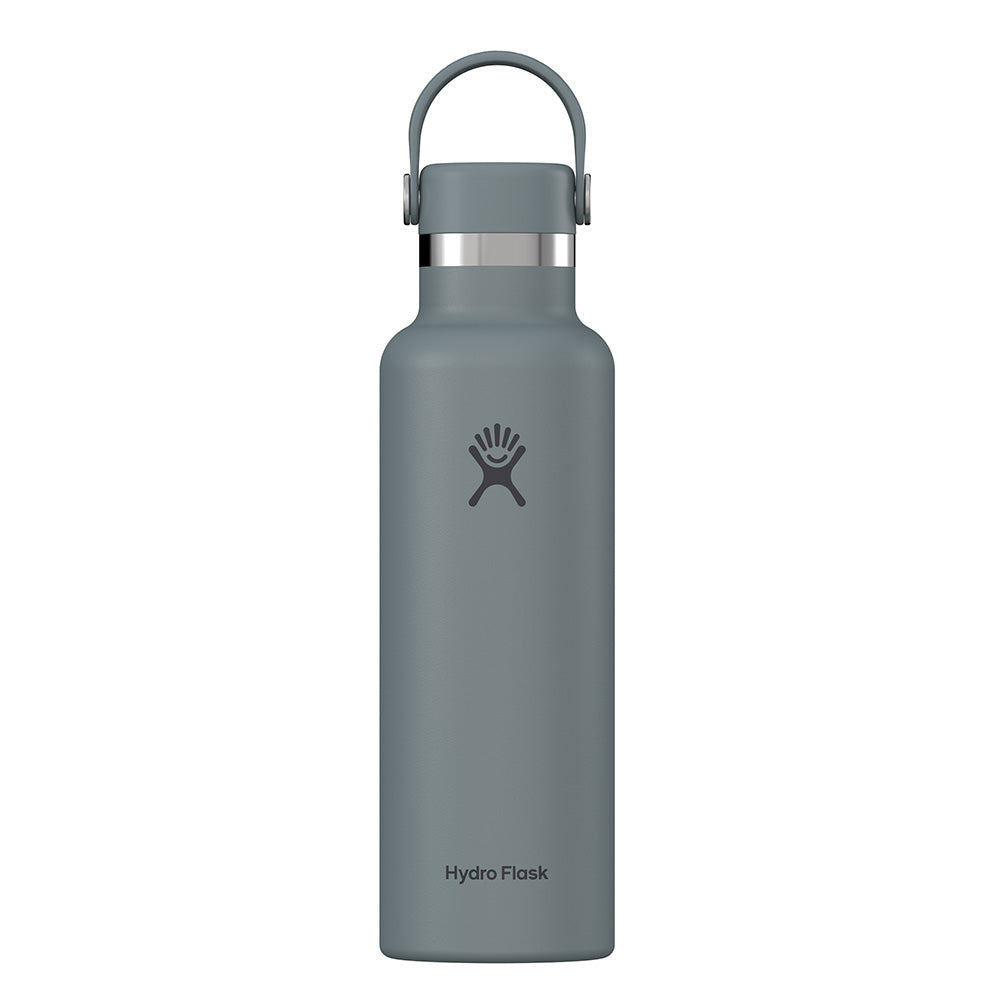 Botol Minum/Tumbler Ringan - Hydro Flask Standard Mouth Flex Cap 21oz/621ml (Shale Grey)