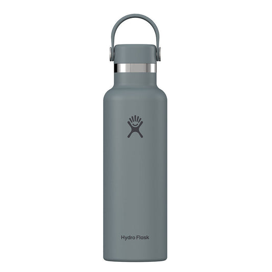 Botol Minum/Tumbler Ringan - Hydro Flask Standard Mouth Flex Cap 21oz/621ml (Shale Grey)