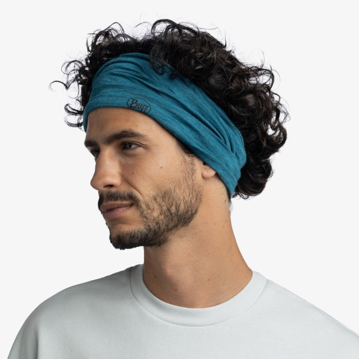Buff Original Merino Lightweight Neckwear Solid Teal