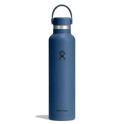 Botol Minum/Tumbler Ringan - Hydro Flask Standard Mouth Flex Cap 24oz/710ml (Harbor Blue)