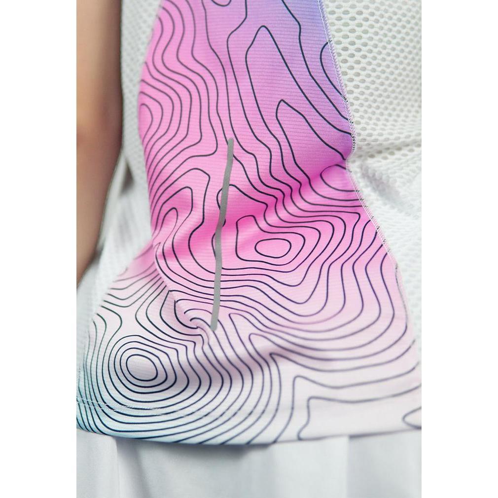 Trijee Melila II / Woman Jersey Sleeveless / Tank Top Olahraga - White Contour