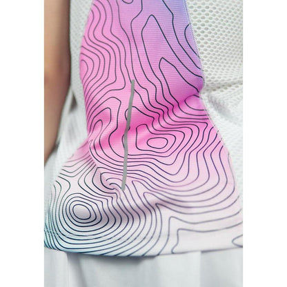 Trijee Melila II / Woman Jersey Sleeveless / Tank Top Olahraga - White Contour