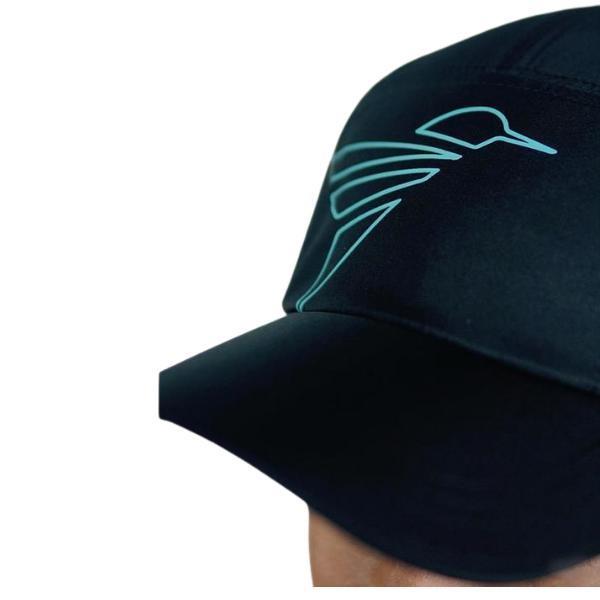 Trijee ES  Running Cap / Topi Lari Unisex - Black