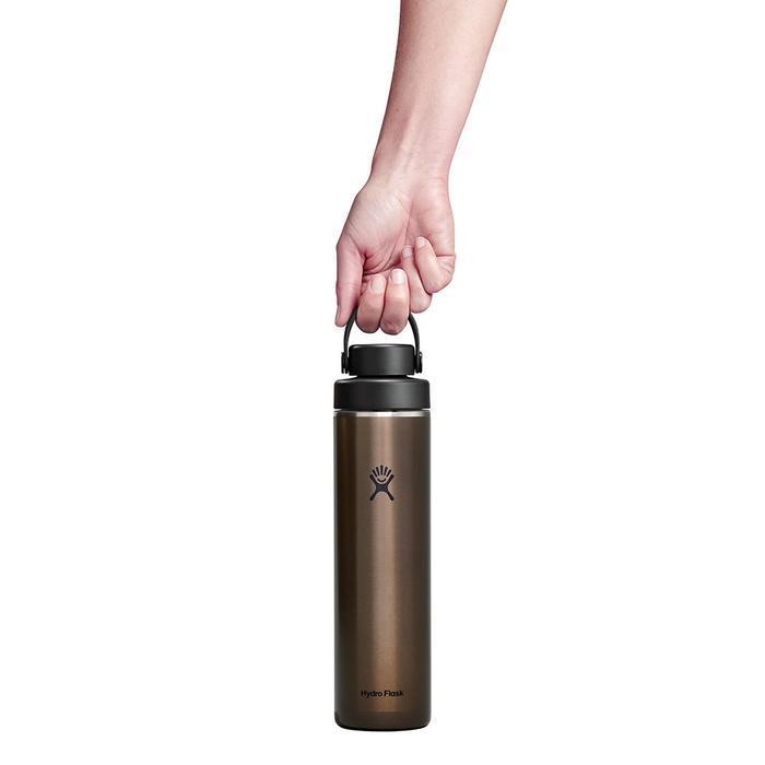 Botol Minum/Tumbler Stainless Steel - Hydro Flask Lightweight Wide Flex Chug Cap 24oz/709ml (Obsidian)