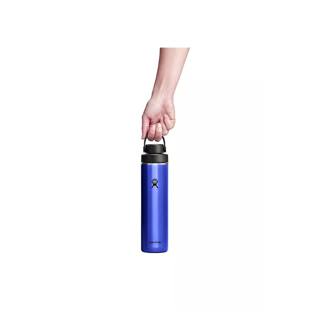 Salin Botol Minum/Tumbler Stainless Steel - Hydro Flask Lightweight Wide Flex Chug Cap 24oz/709ml (Sapphire Blue)