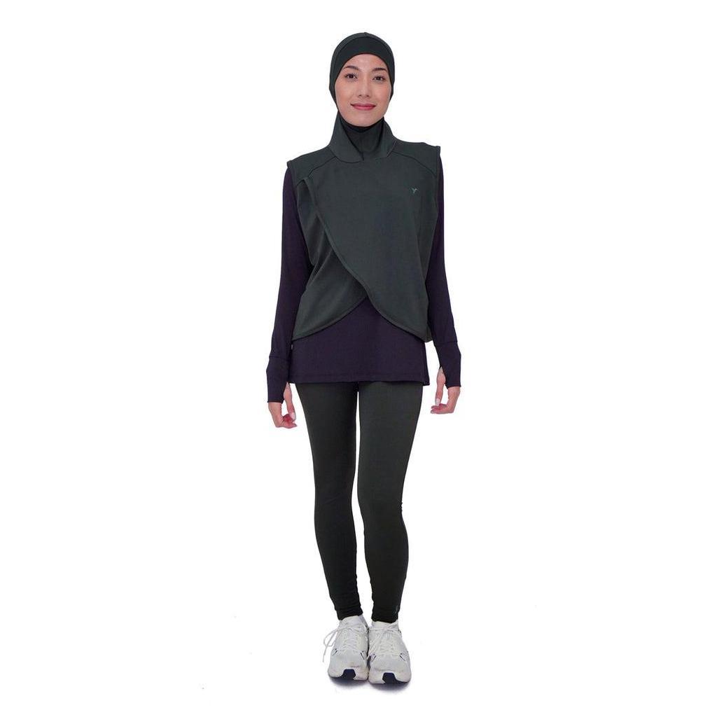 Trijee ES Hijab Outer - Hijab Lari/Olahraga