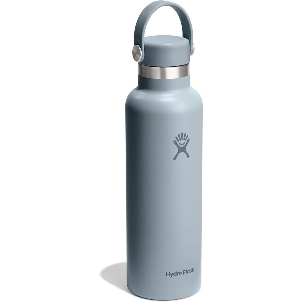 Botol Minum/Tumbler Ringan - Hydro Flask Standard Mouth Flex Cap 21oz/621ml (Shale Grey)