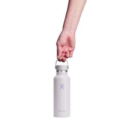 Botol Minum/Tumbler Ringan - Hydro Flask Standard Mouth Flex Cap 18oz/532ml (Cloud Pink)