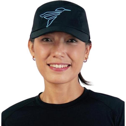 Trijee ES  Running Cap / Topi Lari Unisex - Black