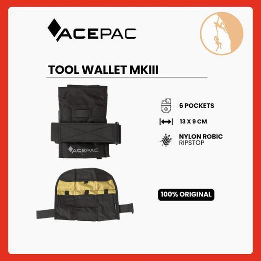 Tas Sepeda Acepac - Tool Wallet MKIII Black