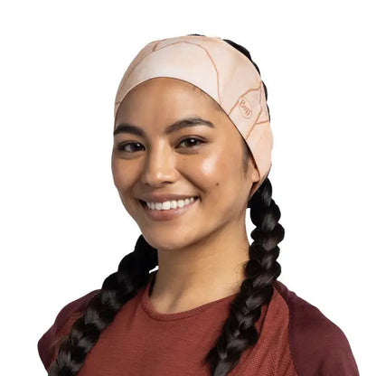 Buff CoolNet UV® Wide Headband Moutah Apricot