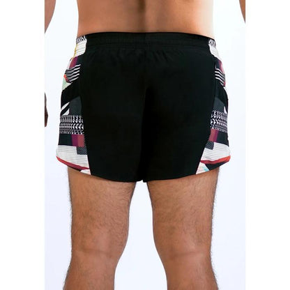 Trijee DG Run Shorts Men - Duochrome Glitch