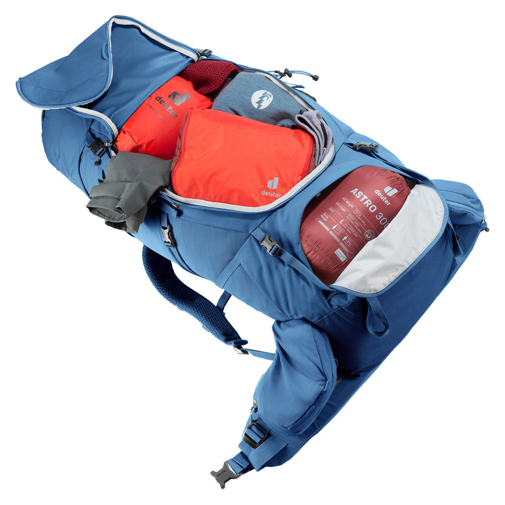 Tas Ransel Gunung Backpack Unisex - Deuter Aircontact Core 60+10