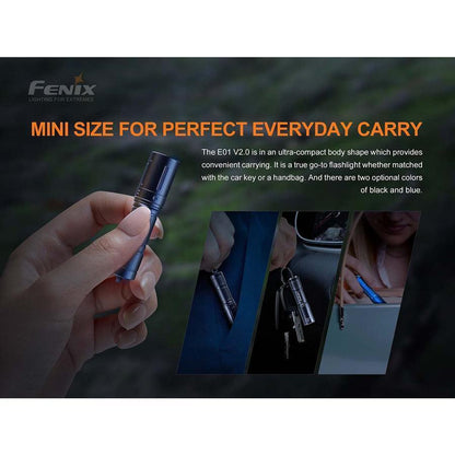 Fenix E01 V2.0 AAA Flashlight