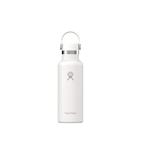 Botol Minum/Tumbler Ringan - Hydro Flask Standard Mouth Flex Cap 18oz/532ml (White 2.0)