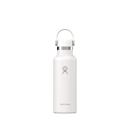 Botol Minum/Tumbler Ringan - Hydro Flask Standard Mouth Flex Cap 18oz/532ml (White 2.0)
