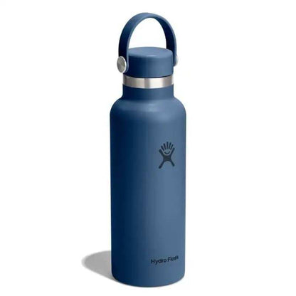Botol Minum/Tumbler Ringan - Hydro Flask Standard Mouth Flex Cap 18oz/532ml (Harbor Blue)