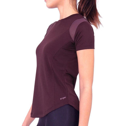 Trijee ES Top Mesh Women Short Sleeve / Lengan Pendek - Jersey Quick Dry Fit Wanita