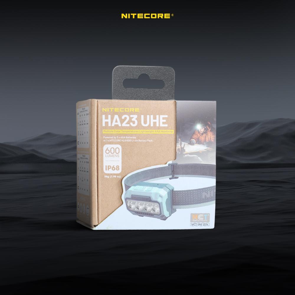 Nitecore Headlamp HA23 UHE 600 Lumens - Blue