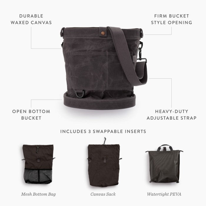 Tas Kanvas Selempang/Berkebun - Barebones Foraging Bag