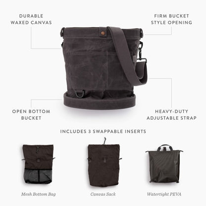 Tas Kanvas Selempang/Berkebun - Barebones Foraging Bag
