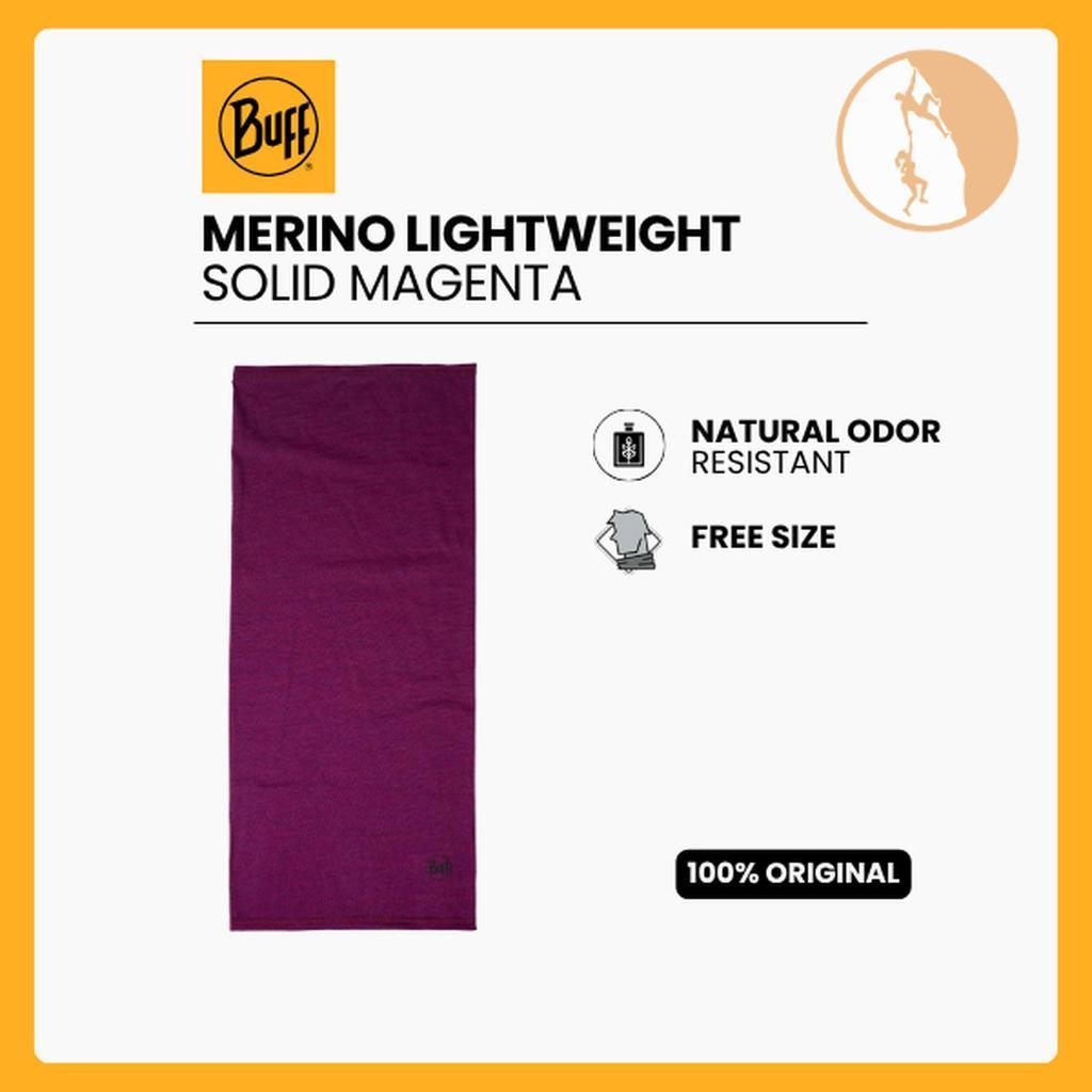 Buff Merino Lightweight Solid Magenta