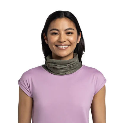 Buff CoolNet UV® Neckwear Solid Khaki
