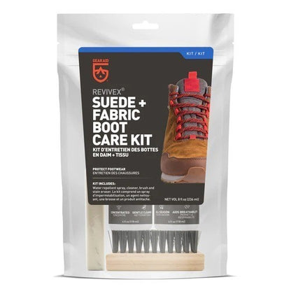 Pembersih Sepatu Outdoor - Gear Aid Revivex Suede & Fabric Boot Care Kit