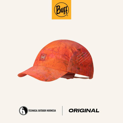 Buff Original Pack Speed Cap Keffy Nectarine (Foldable) - Topi Lari Trail/Hiking